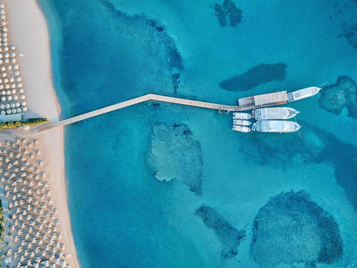 Jaz Makadi Saraya Resort Hurghada Esterno foto Aerial view of the pier
